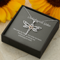 REMIZIO Unbiological Sister Interlocking Hearts Necklace