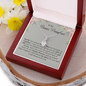 To My Bonus Daughter Necklace, Stepdaughter Gift, Bonus Daughter Birthday Gift
