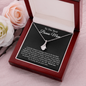 To My Bonus Mom Necklace, Gift from Daughter Son, Step Mom Gift, Mother's Day