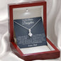 To My Badass Daughter Necklace From Dad, Badass Daughter Necklace Birthday Gift