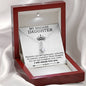 My Badass Daughter Necklace From Mom, Badass Daughter Necklace Birthday Gift