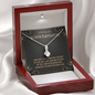 To my Bonus Daughter Necklace, Bonus Daughter, Step Daughter Gift