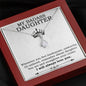 My Badass Daughter Necklace From Mom, Badass Daughter Necklace Birthday Gift