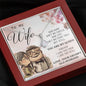 Premium Heart Necklace Anniversary Love Gift For Wife You're my Queen Forever