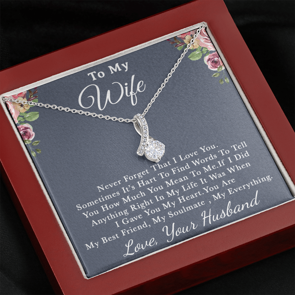 To My Wife Necklace