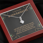 To my Bonus Daughter Necklace, Bonus Daughter, Step Daughter Gift