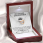 My Badass Daughter Necklace From Mom, Badass Daughter Necklace Birthday Gift