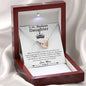 To My Badass Daughter Necklace From Mom, Badass Daughter Necklace Birthday GiFt