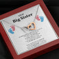 New Big Sister Gift Necklace, Gifts from Baby to Big Sister, Future Big Sister Gift