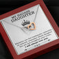My Badass Daughter Necklace From Mom, Badass Daughter Necklace Birthday Gift