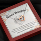 To my Bonus Daughter Necklace, Bonus Daughter, Step Daughter Gift