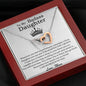 To My Badass Daughter Necklace From Mom, Badass Daughter Necklace Birthday