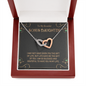 To my Bonus Daughter Necklace, Bonus Daughter, Step Daughter Gift