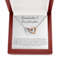 Grandmother & Granddaughter Necklace, Grandma Gift, Grandma Birthday Gift