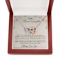 To my Bonus Daughter Necklace, Bonus Daughter, Step Daughter Gift