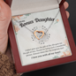 To my Bonus Daughter Necklace, Bonus Daughter, Step Daughter Gift