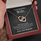 To my Beautiful Wife Necklace, Wife Necklace Gift from Husband, Birthday Gifts