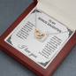 To my Bonus Daughter Necklace, Bonus Daughter, Step Daughter Gift