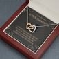 To my Bonus Daughter Necklace, Bonus Daughter, Step Daughter Gift