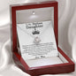 To My Badass Daughter Necklace From Mom, Badass Daughter Necklace Birthday