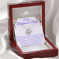 To My Boyfriend's Mom Necklace, For My Boyfriend's Mom, Birthday Gift
