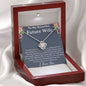 REMIZIO to My Future Wife Necklace, Future Wife Gift, Gift for Future Wife Necklace