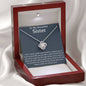To My Beautiful Sister Necklace, Birthday Gift for Sister, Mothers Day Gift