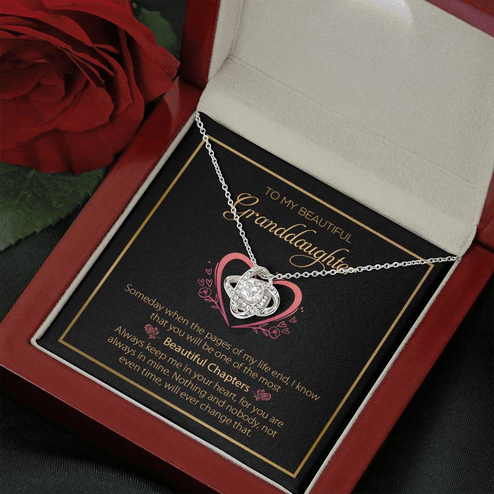 To My Granddaughter Necklace, Granddaughter Necklace, Granddaughter Gifts