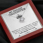 My Badass Daughter Necklace From Mom, Badass Daughter Necklace Birthday Gift