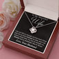 To My Beautiful Wife Necklace - Anniversary Gift for Wife,Birthday Gift for Wife