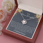 To my Bonus Daughter Necklace, Bonus Daughter, Step Daughter Gift