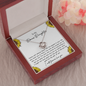To my Bonus Daughter Necklace, Bonus Daughter, Step Daughter Gift