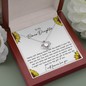 To my Bonus Daughter Necklace, Bonus Daughter, Step Daughter Gift