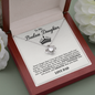 To My Badass Daughter Necklace From Dad, Badass Daughter Necklace Birthday
