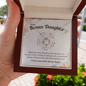 To my Bonus Daughter Necklace, Bonus Daughter, Step Daughter Gift