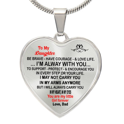 To My Daughter Be Brave