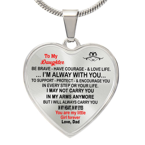 To My Daughter Be Brave