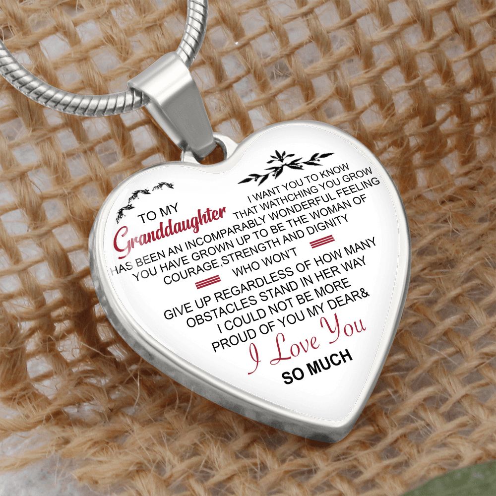 To My Granddaughter 1