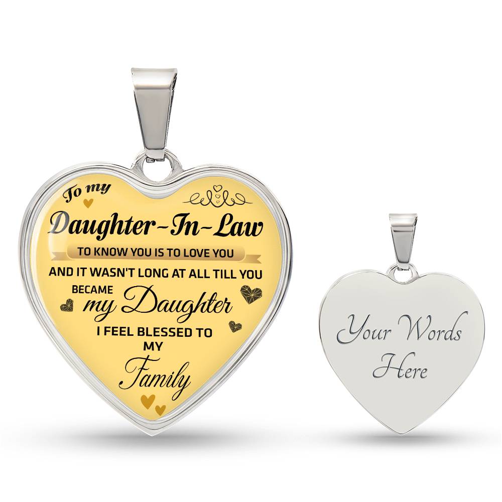 to my daughter in law new