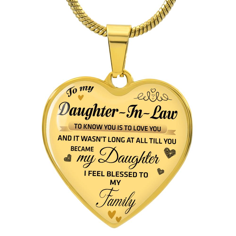 to my daughter in law new