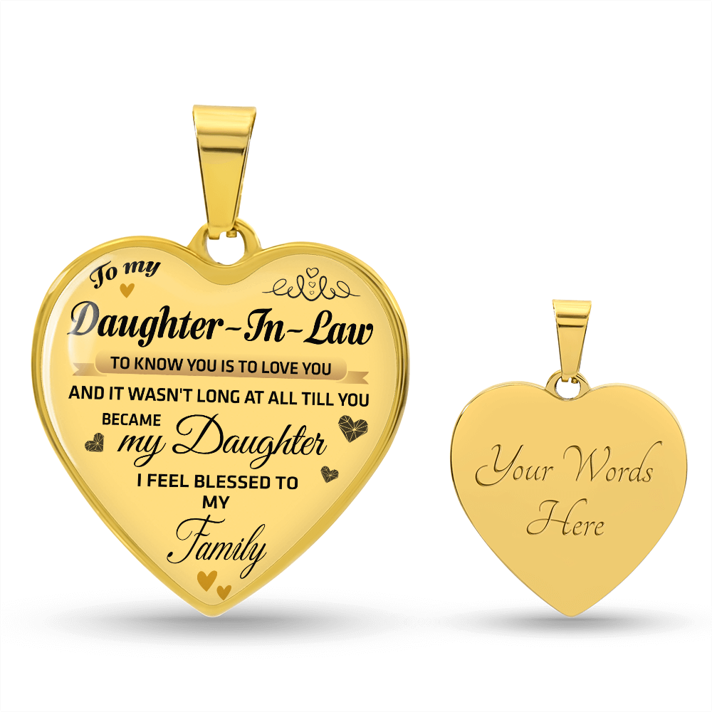 to my daughter in law new