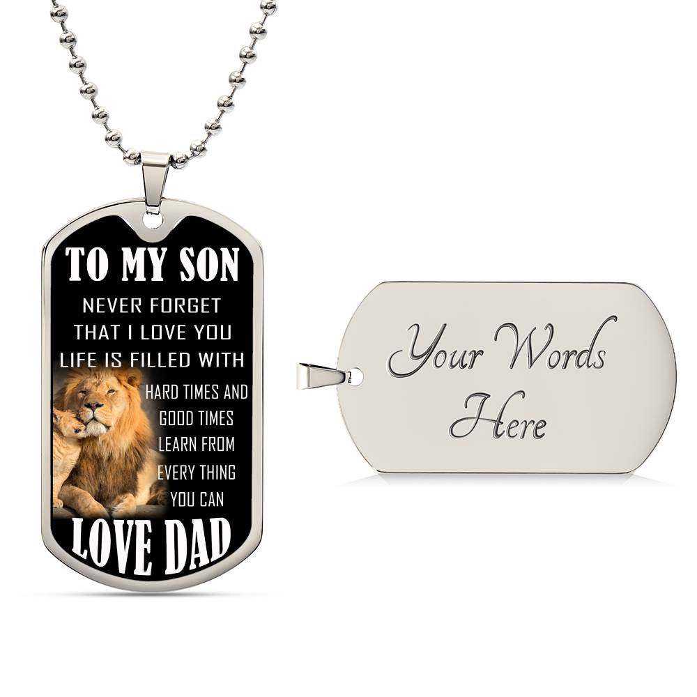 Lion Dad To My Son