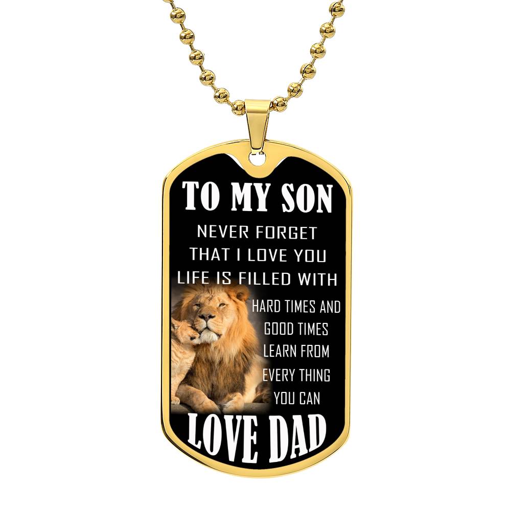 Lion Dad To My Son