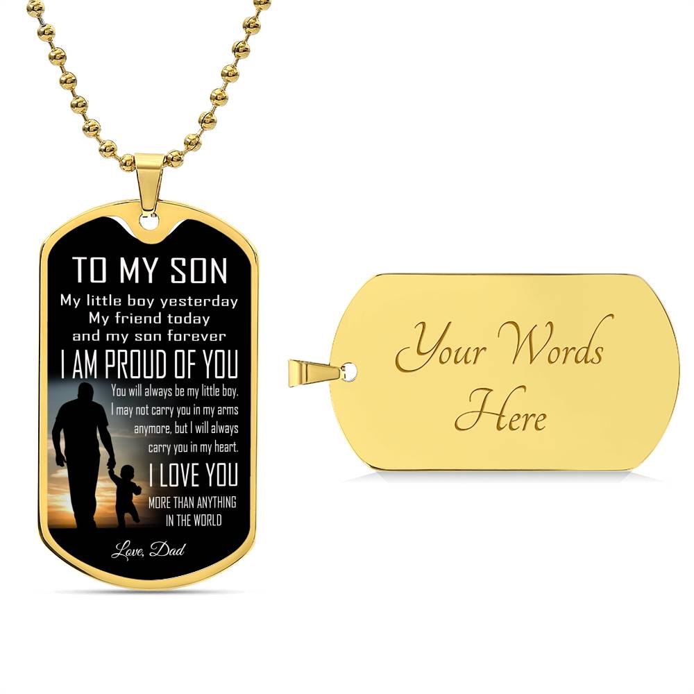 To My Son Little Girl