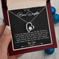 To My Bonus Daughter Necklace, Gift for Bonus Daughter, Step Daughter Birthday 5_10_Black