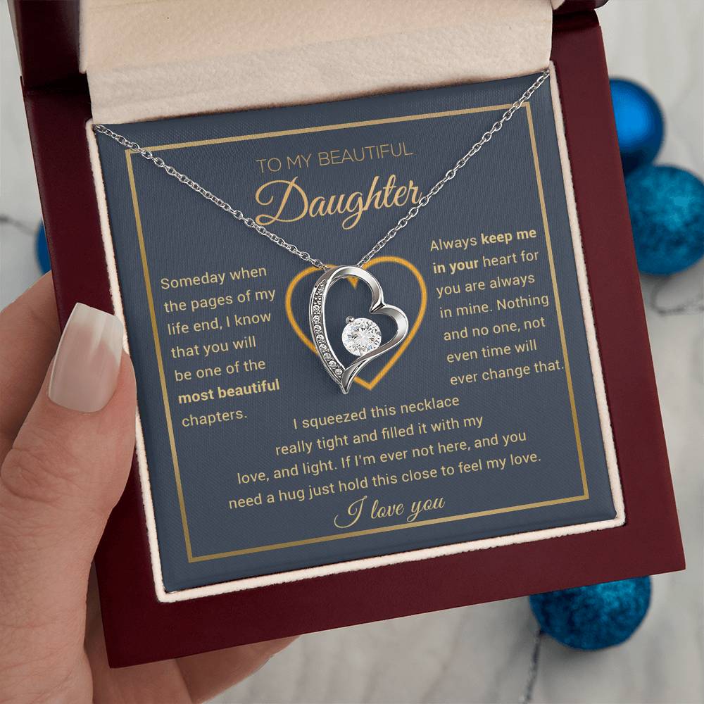 To My Daughter Necklace, Daughter Gift from Dad, Mom,Christmas Gift 13_11