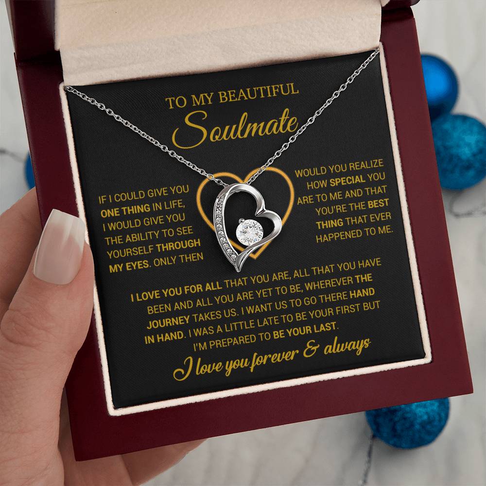 To My Soulmate Necklace, Gift For Wife From Husband, Valentiens Gift 22_12