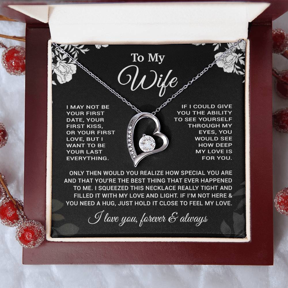 To My Wife Necklace, Gift For Wife, Anniversary Gift For Wife, Christmas Gift 3_2