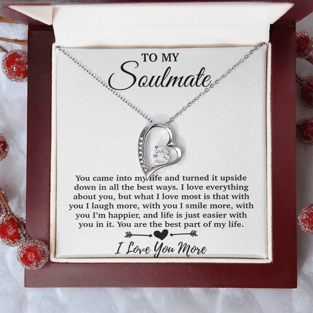 To My Soulmate Necklace, Soulmate Gift, Soulmate Jewelry Anniversary 26_3