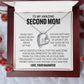 To My Amazing Second Mom, Second Mom Gift Necklace, Bonus Mom Gift